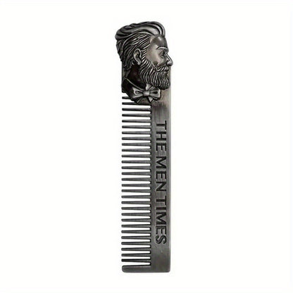 Premium Stainless Steel Beard Comb