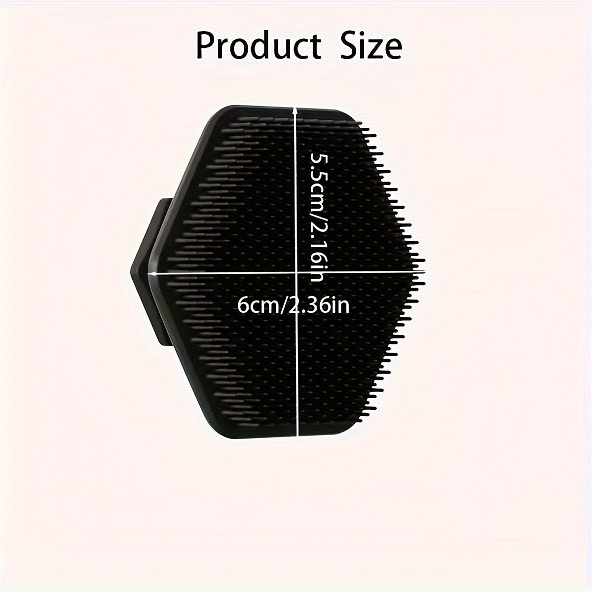 Cepillo de Silicona Portátil para Barba y Rostro