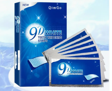 Tiras Blanqueadoras de Dientes 9D