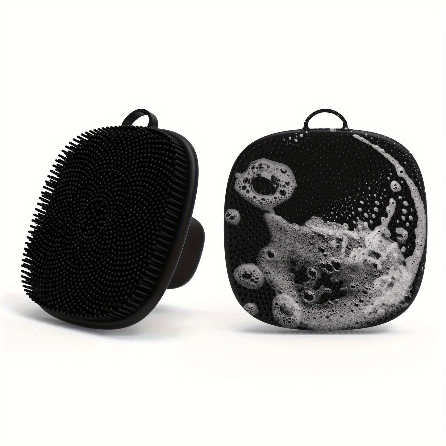 Conjunto de 3 Cepillos de Baño de Silicona